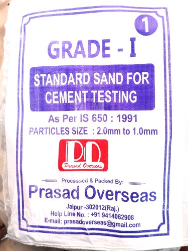 Standard Sand For Cement Testing