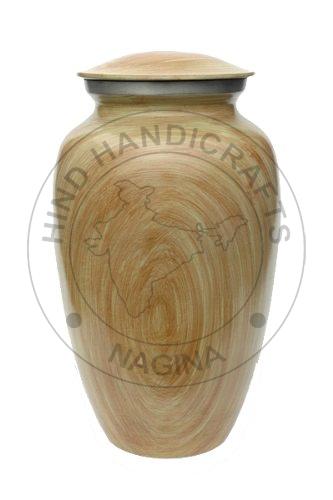 Brass Cremation Urn for Human Ash