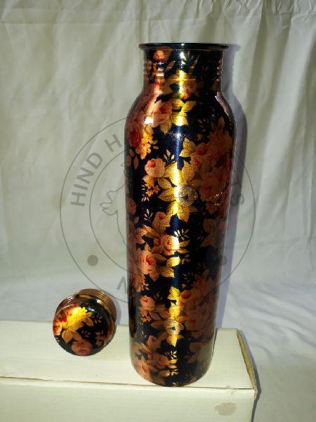 Copper Painted Water Bottle