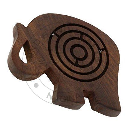 HHC191 Wooden Labyrinth Game