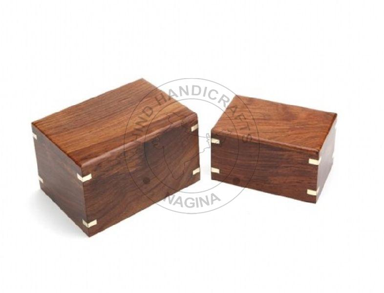Wooden Cremation Urn for Pet Ashes