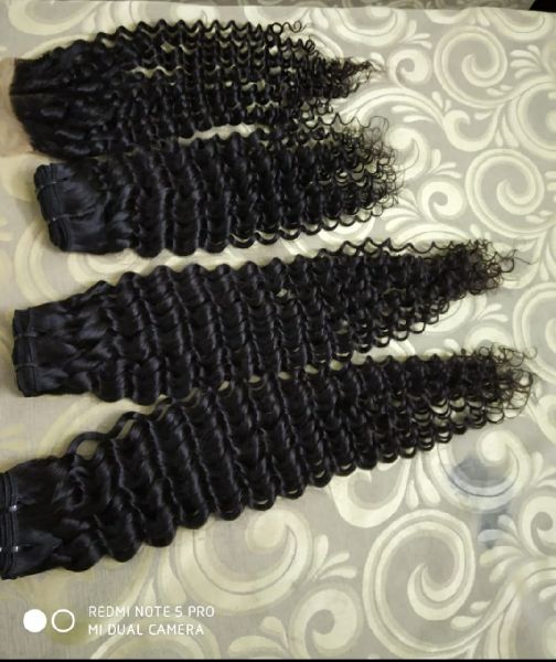 Black Indian Deep Wave Hair