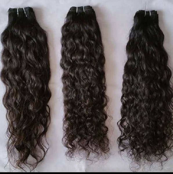 Raw Steamed Curly Hair - Manufacturer Exporter Supplier in Delhi India