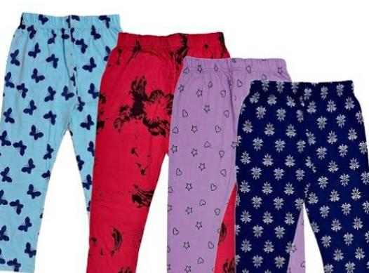 Oakvalley Multicolor Printed Ladies Pyjama Size Free