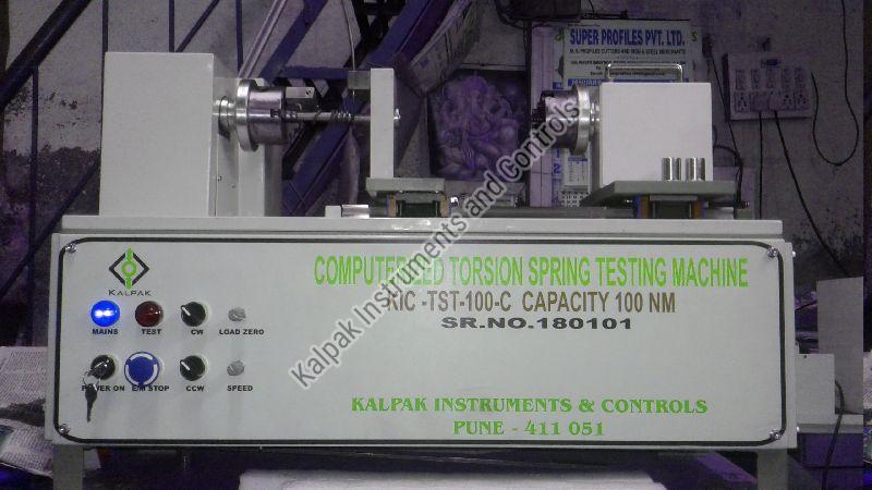 KIC- TST-100-C Computerized Torsion Spring Testing Machine