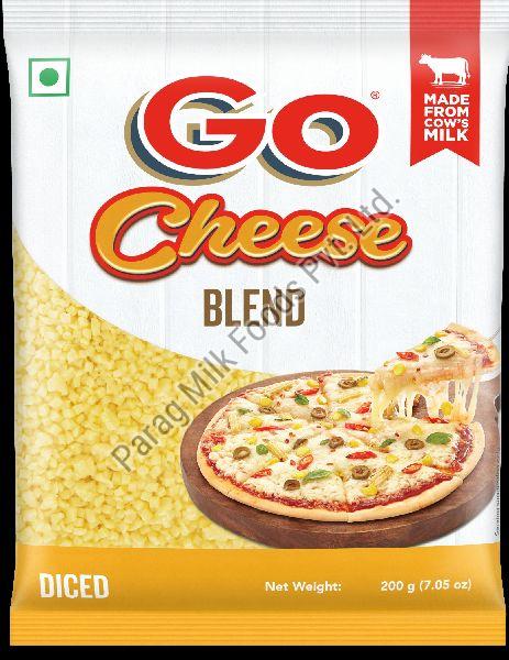 200 gm Go Mozzarella Blend Diced