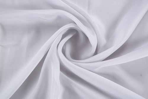 Natural Plain Georgette Fabric