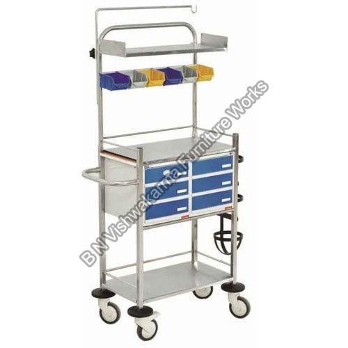 Hospital Crash Cart Trolley