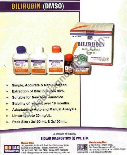 Bilirubin Total And Direct Dmso Kit Manufacturer Exporter From Mumbai India 1766