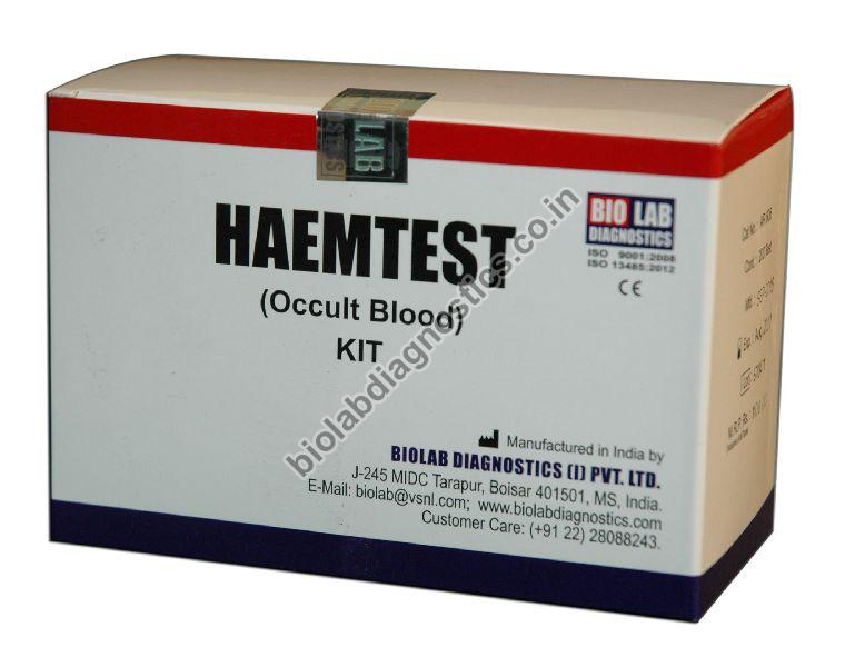 Occult Blood Test Kit Manufacturer,Occult Blood Test Kit Exporter from