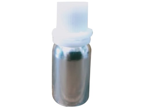 10 ml Silver Anodized Aluminum Bottle