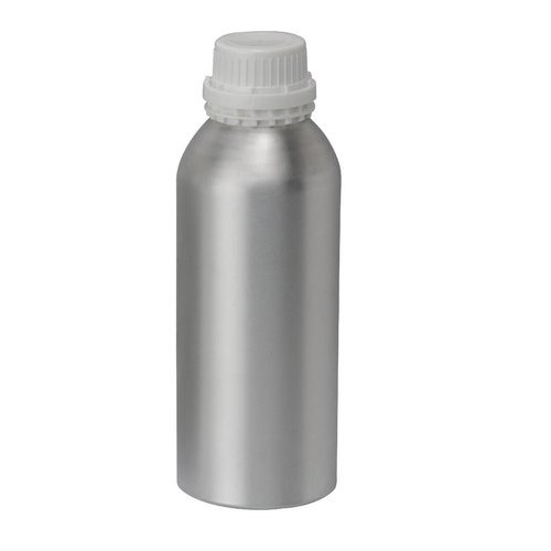 1000 ml P28 Silver Anodized Aluminum Bottle