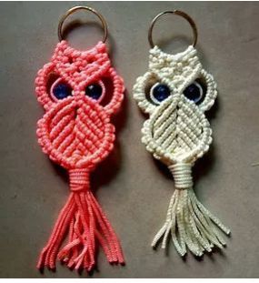 HLY-H9 Macrame Keychain