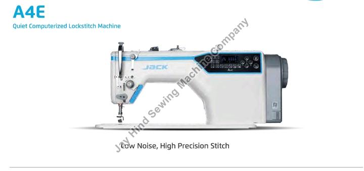 Jack-a4e Lockstitch Sewing Machine