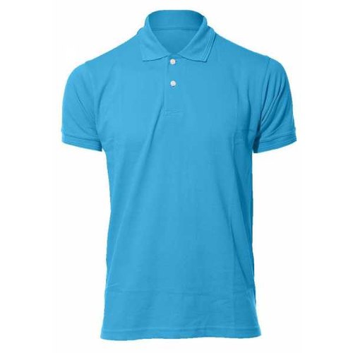 Mens Polyester Cotton Polo T-Shirt