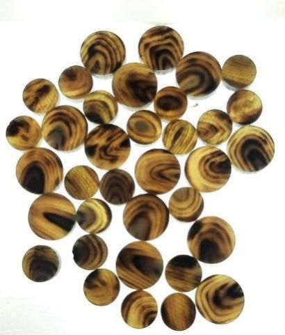 JSTCB 02 Buffalo Horn Button Blank