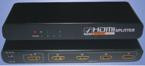 4 Out & 1in HDMi Splitter