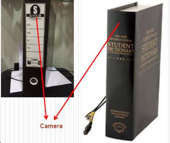 Customized Book Wifi Hidden Camera