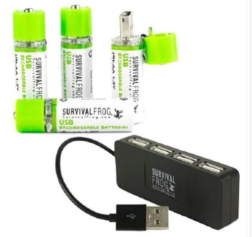 USB Rechargeable Batteries