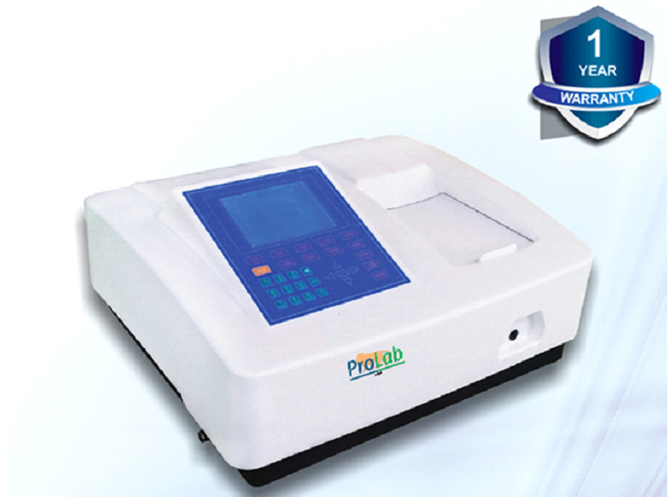 Double Beam UV Visible Spectrophotometer with PC Controlled Software