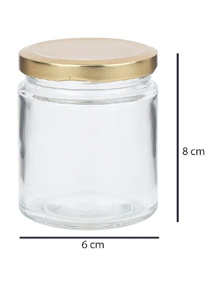 200 Ml Glass Salsa Jar