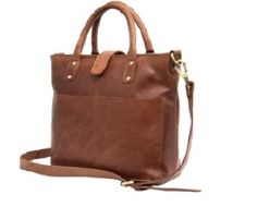 Ladies Reddish Brown Leather Handbag