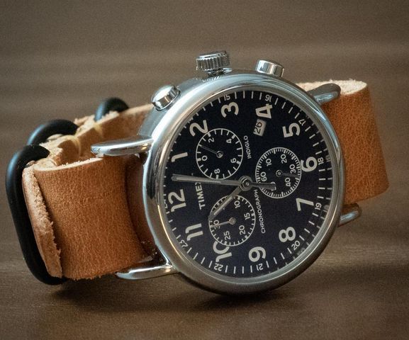 Zulu Leather Watch Strap