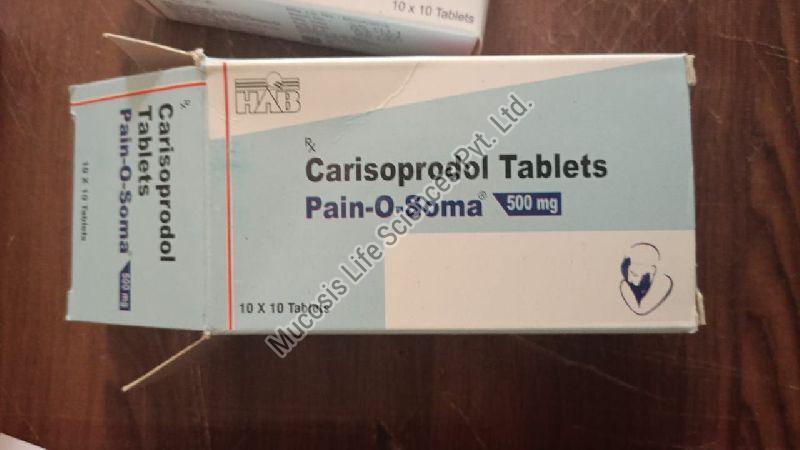 Pain-O-Soma 500 mg Tablets