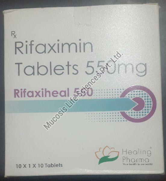 Rifaxiheal 550 Tablets