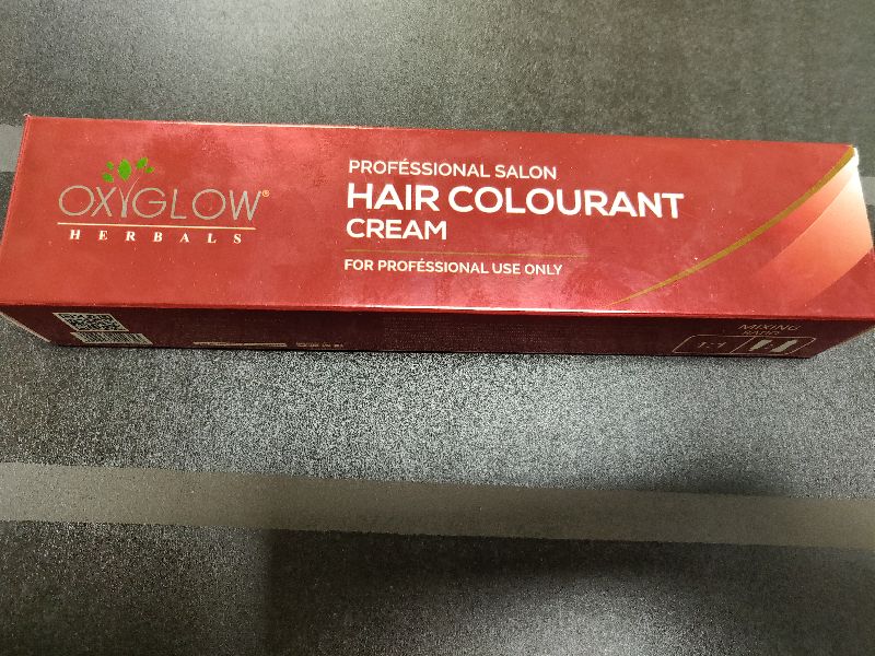 Oxyglow Hair Colourant Cream Packaging Box