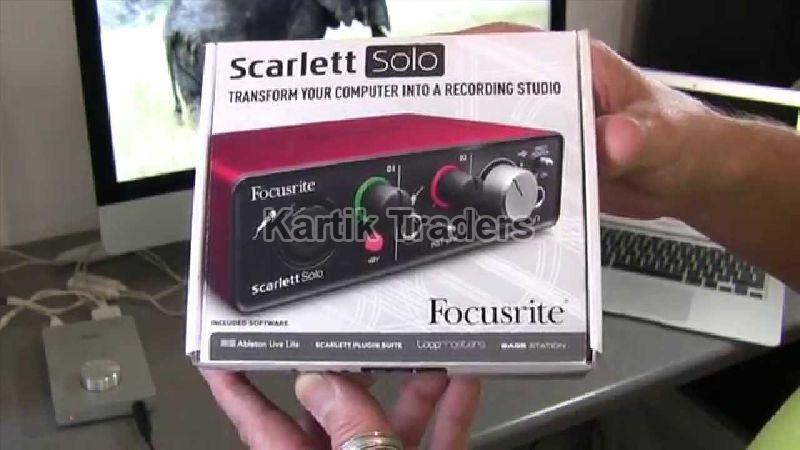Scarlett Solo 2nd Gen Pro Audio Interface