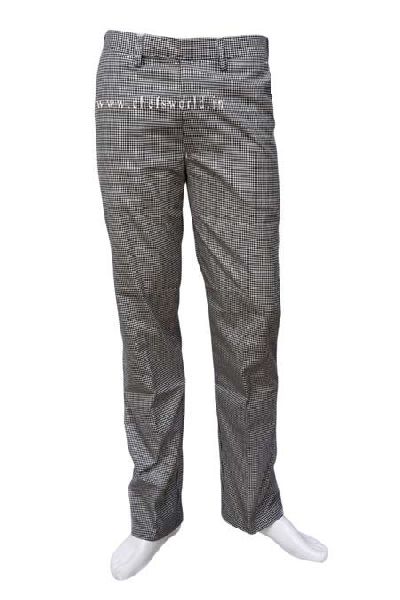 Checkered Formal Trousers