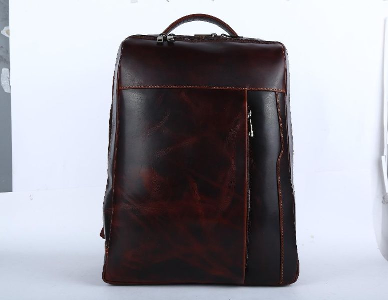 Designer Leather Backpack Bag
