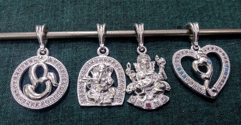 Silver Fancy Pendant