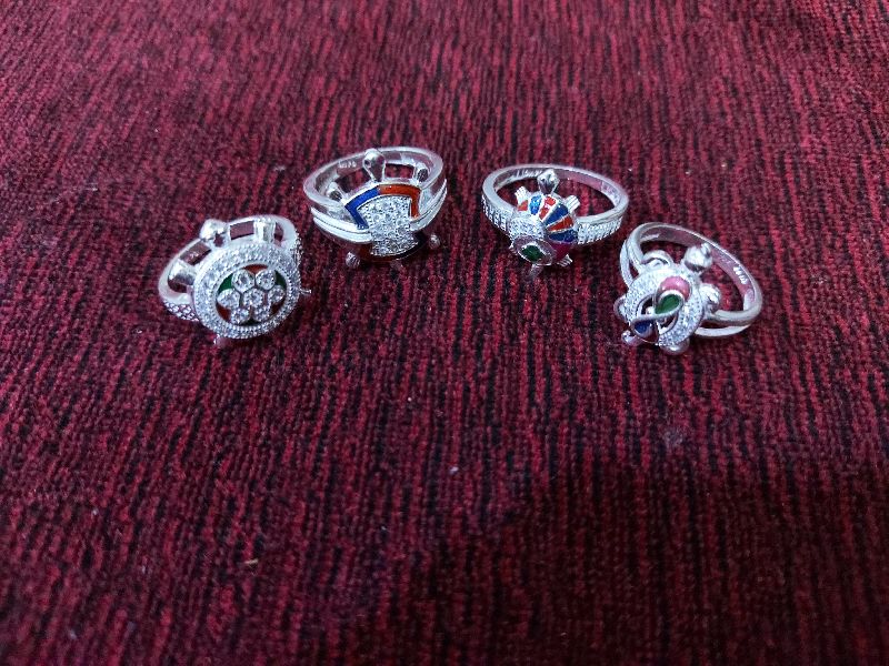 Silver Turtle Ring