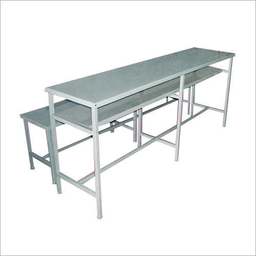 Stainless Steel School Bench