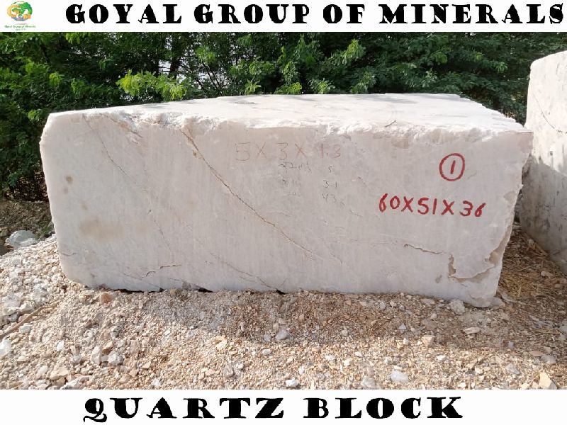 quartz boulders