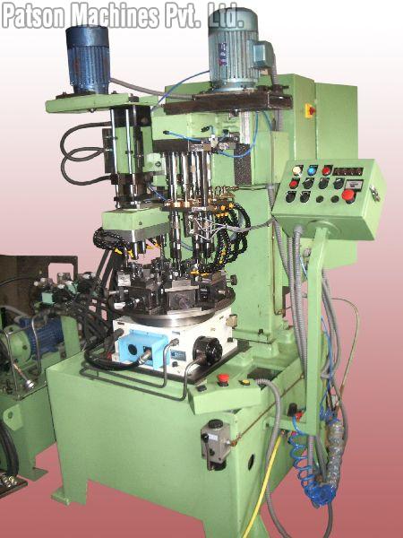 Special Purpose Rotary Indexing Type Drilling and Tapping Machine