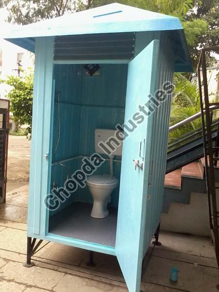 European Commode FRP Single Seater Toilet Block