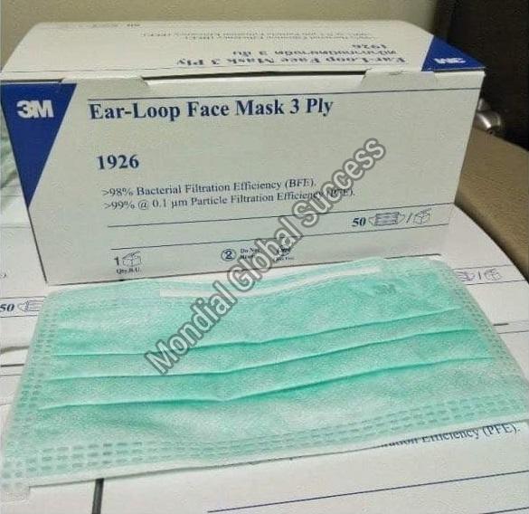 3 Ply Earloop Surgical Face Mask