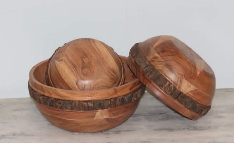 wooden Natural Bowls
