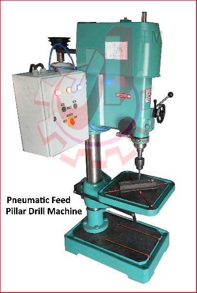 Pneumatic Feed Pillar Drilling Machine