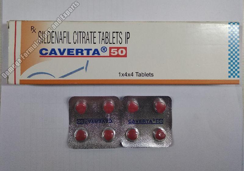 Caverta 50 mg Tablet