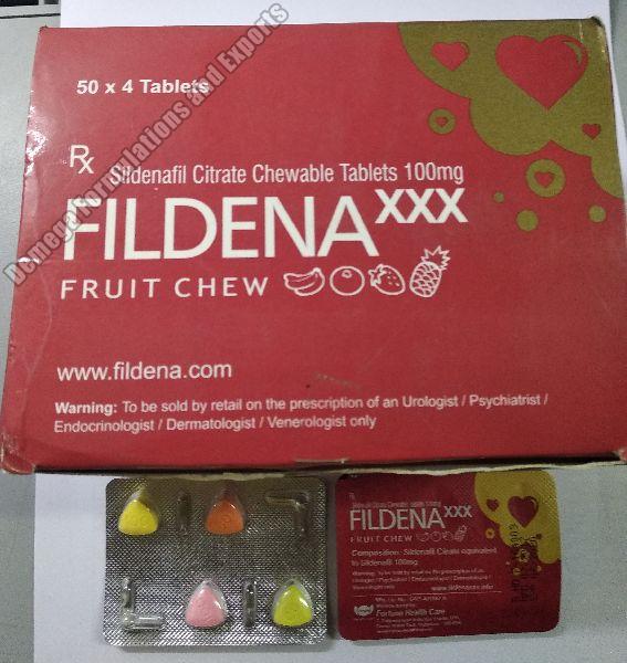 Fildena XXX Tablet