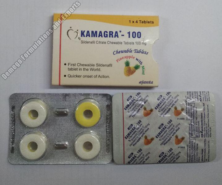 Kamagra 100 Chewable Tablet