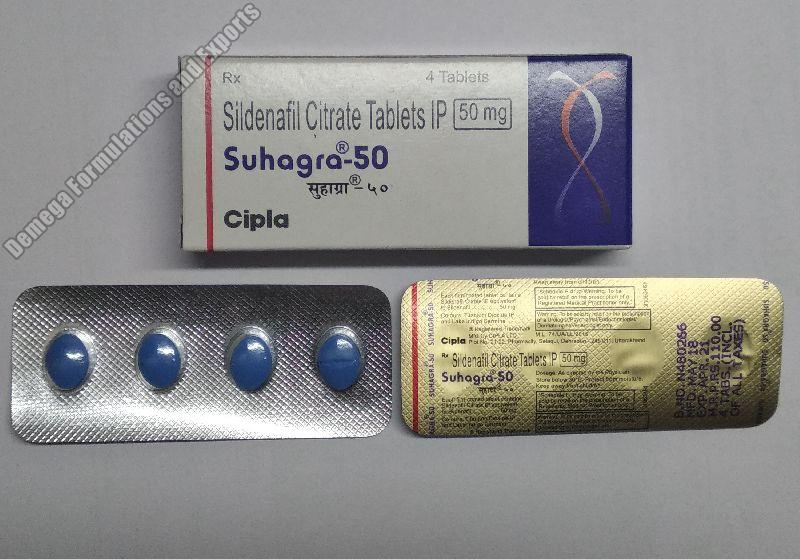 Suhagra 50 mg Tablet