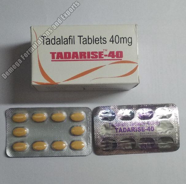 Tadarise 40 mg Tablet
