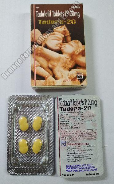 Tadora 20 Mg Tablet