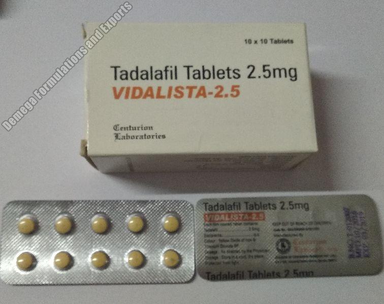 Vidalista 2.5 mg Tablet