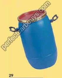 30 Ltrs Round Full Open Mouth Barrel with C Shape Metal Ring